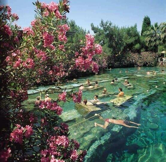 Pamukkale, Turkey.