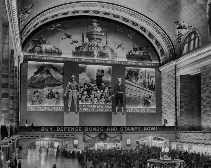Grand Central during World War II 