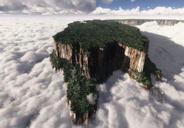 Paradise falls, Venezuela
