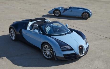Old and New #Bugatti