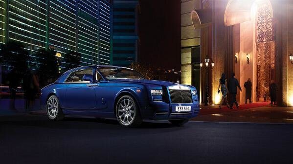#Rolls #Royce #Phantom #Blue #luxury