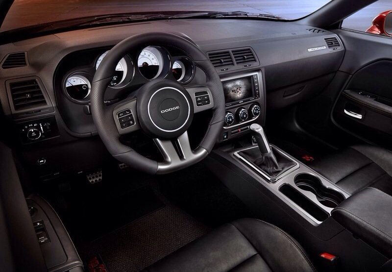 Dodge Challenger RT - interior shot