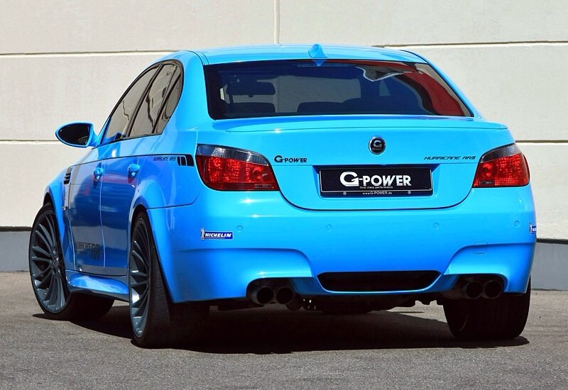 BMW M5 G-Power Hurricane RRs - rear shot