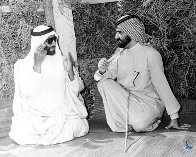 Rare Pictures for Sheikh Zayed and Sheikh Mohamad Bin Rashed 7