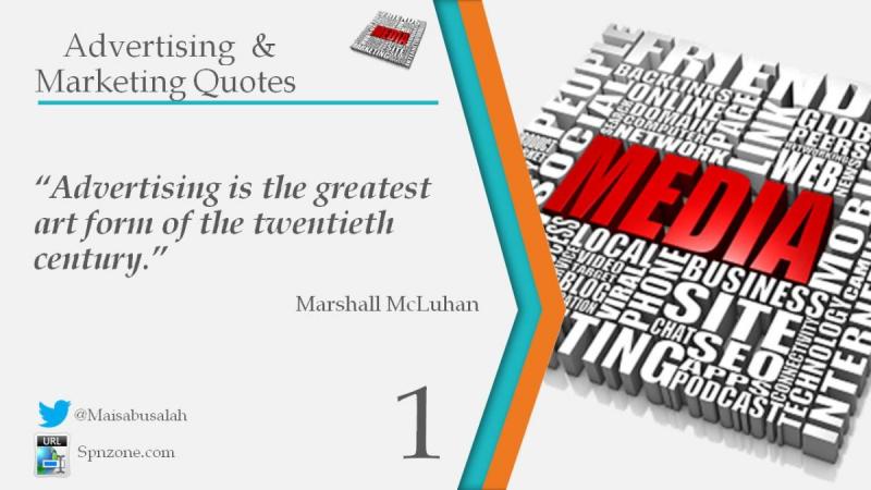 Advertising and Marketing Quotes