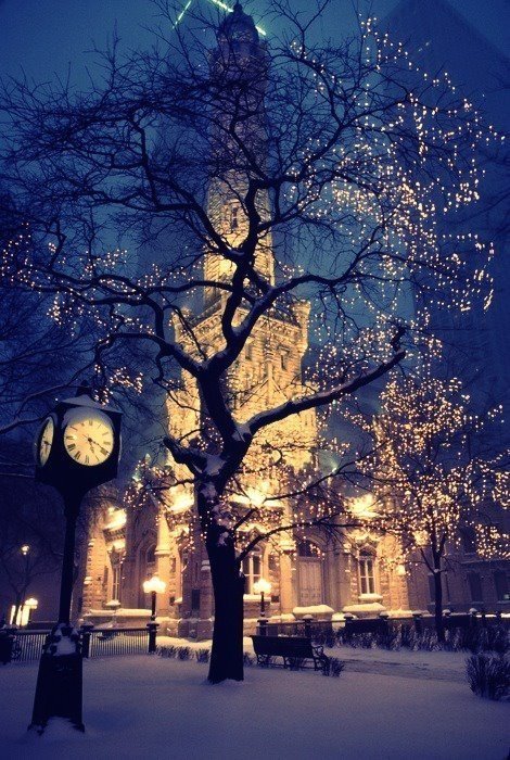 Winter night