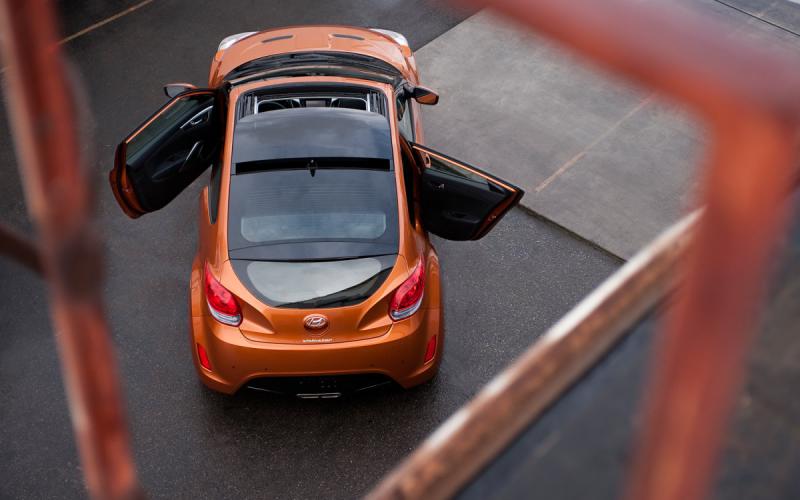 hyundai Veloster roof