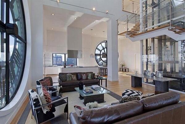 Most expensive apartment in Brooklyn, NY. Converted from an old clock tower