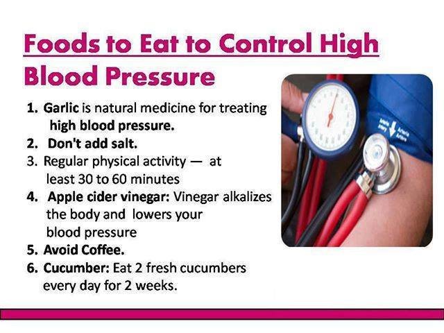 Food controls high blood pressure #health #information #infographic