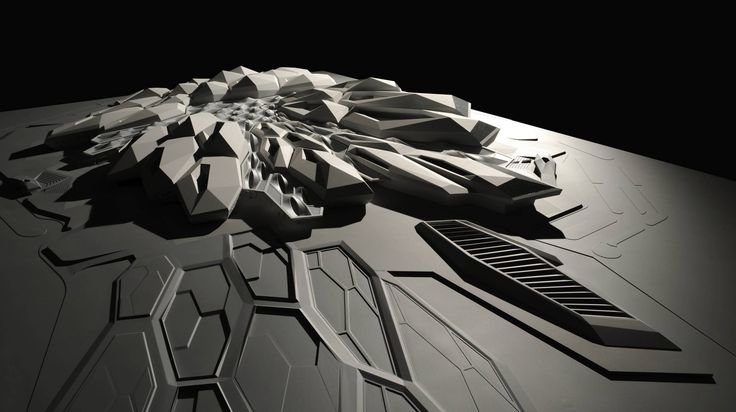 Research center in Saudi Arabia by zaha hadid- architecture, design, art, interior