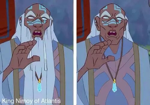 King Nemoy #Disney_characters without beards