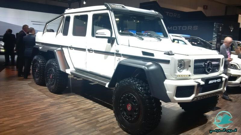 سيارة #مرسيدس 6×6 AMG G63 دفع سداسي فريدة 