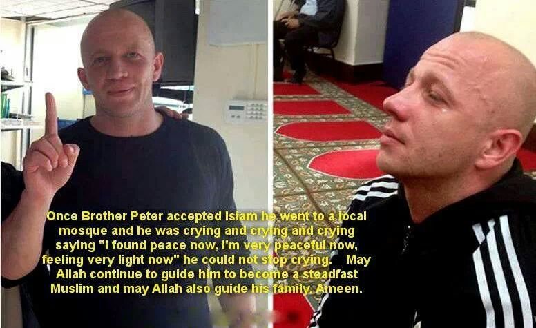 This is How this man went to islam