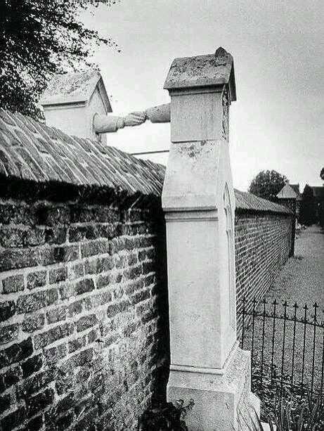 Graves of a Catholic woman and her Protestant husband, .. 