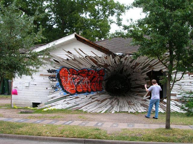 Amazing Buildings - The Hole House (Texas, USA)