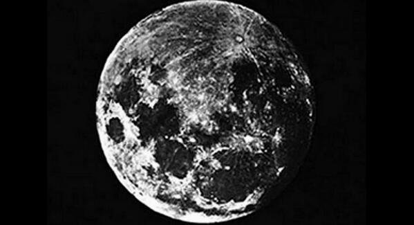 The very first photo of the moon, taken by John William Draper in 1839