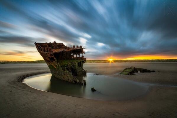 Baltray ship wreck, Ireland