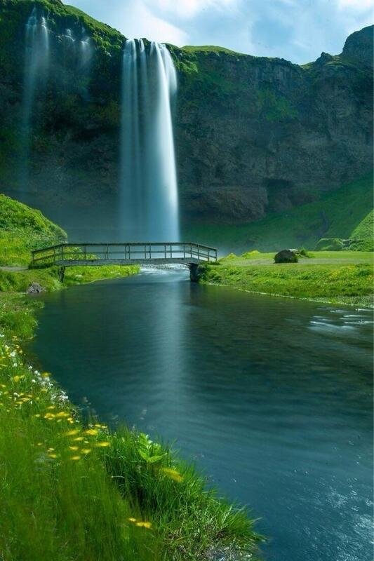 Seljalandsfoss Falls, Iceland
