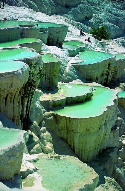 Natural rock pools, Pamukkale