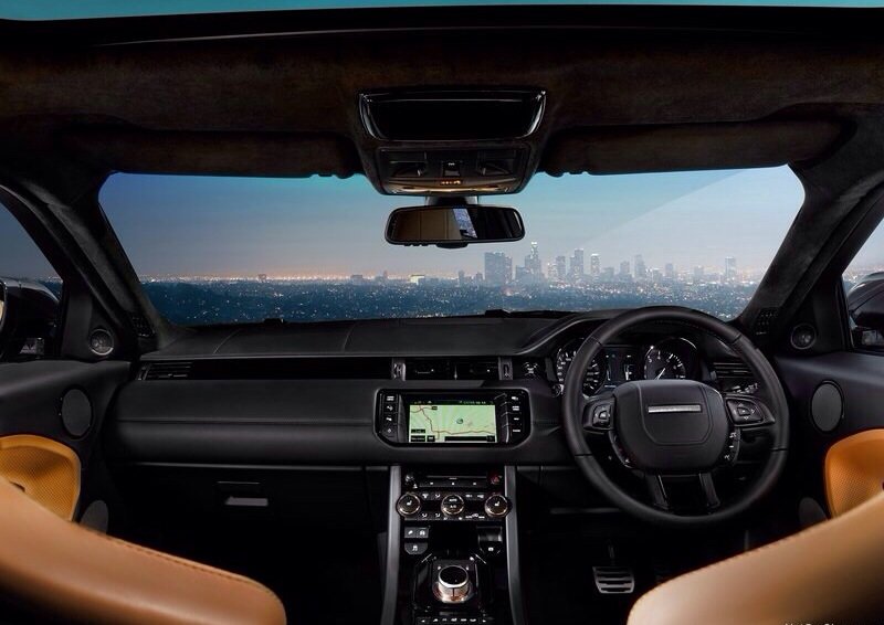 Land Rover Range Rover Evoque - interior shot