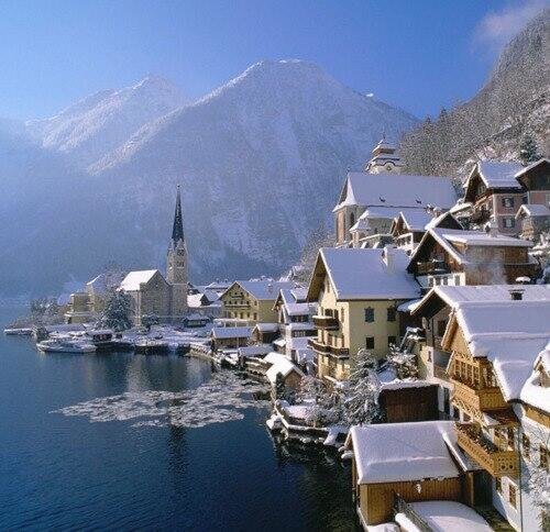 Winter’s Day, Hallstatt, Austria