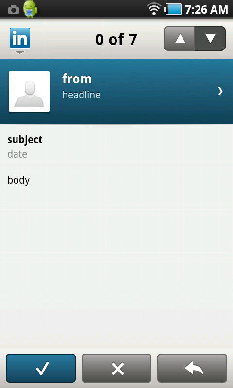 linkedin on #android