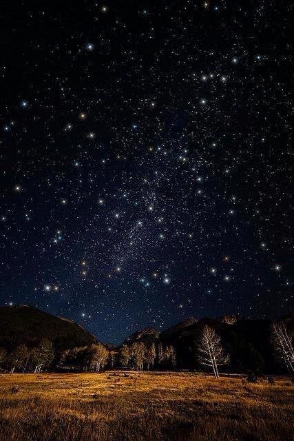Night of Draconids, Rocky Mountain National Park, Colorado