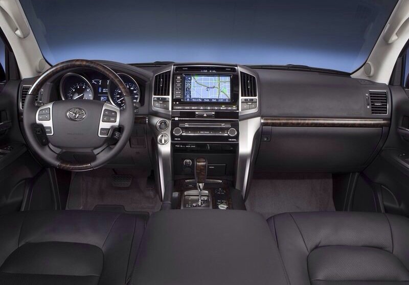 Toyota land cruiser - interior shot