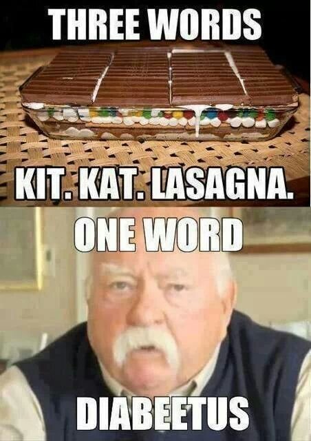 three words kit.kat lasagna