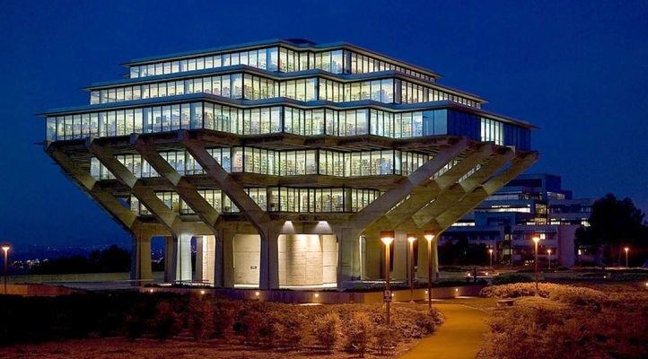 Geisel Library In USA - architecture, design, art, interior