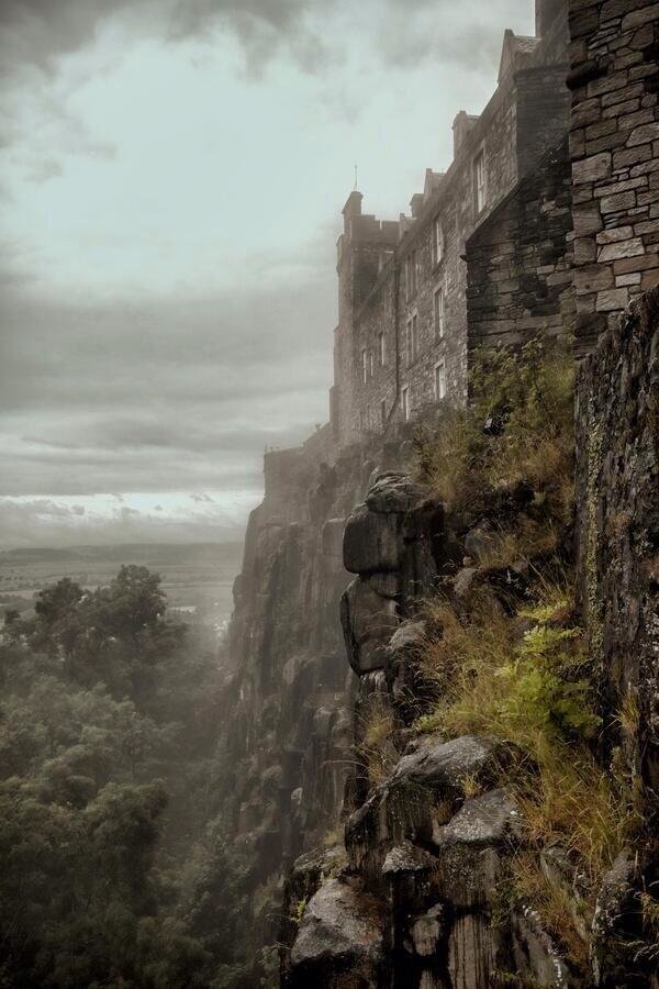 Misty Stirling Castle, Scotland