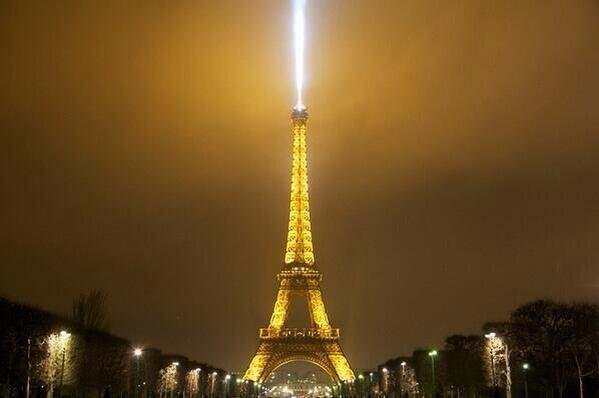 Paris at Night, France.