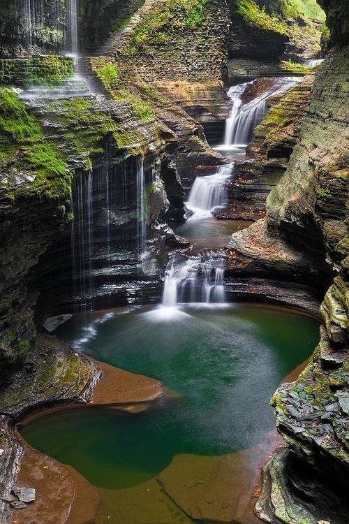 Waterfall Canyon, Watkins Glen, New York