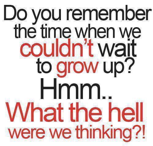 What the hell were we thinking