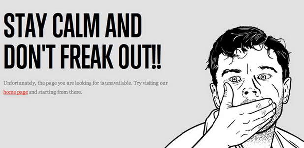  13 - 404 Error Pages Designs