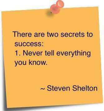 The 2 secrets to success