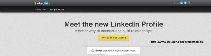 New #Linkedin Profile