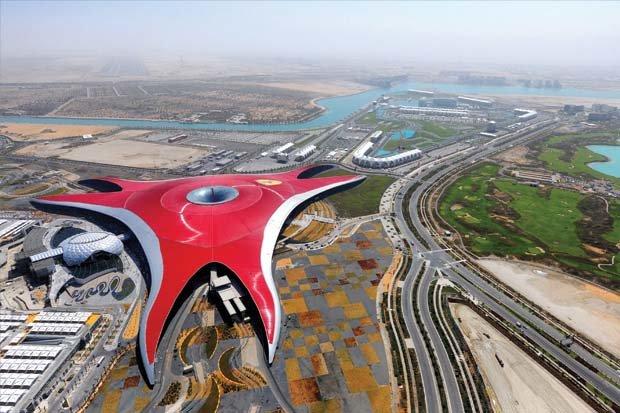 Ferrari World #AbuDhabi on Yas Island
