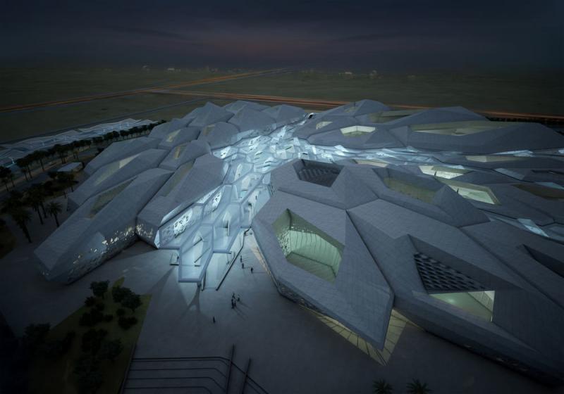 Research center in Saudi Arabia by zaha hadid- architecture, design, art, interior