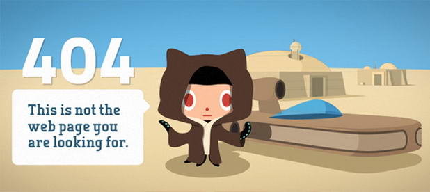  2 - 404 Error Pages Designs