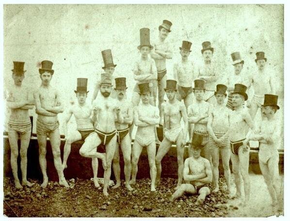 Brighton Swimming Club in 1863