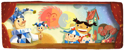 Google's doodle of the day: Celebrating Child Day