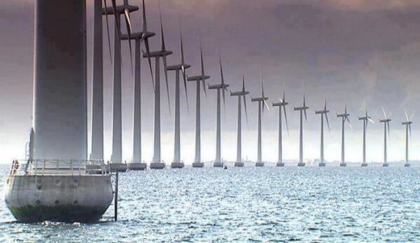 25% of Denmark is now powered exclusively by wind