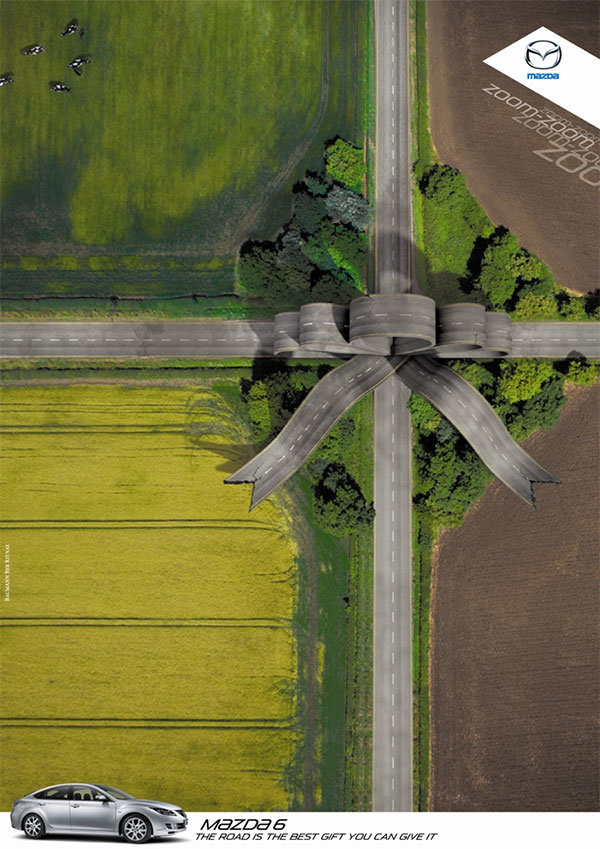  Mazda- Brilliant And Creative Print Advertisements #Advertising #Marketing #Ads
