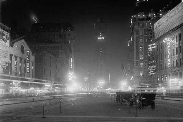 New York's Times Square in 1911 
