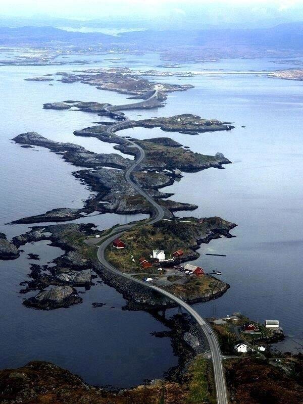 Atlantic Ocean Road in Norway