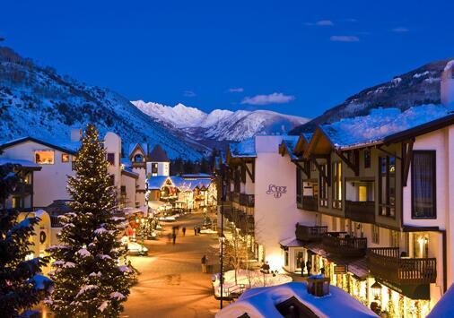 Vail, Colorado at Christmas
