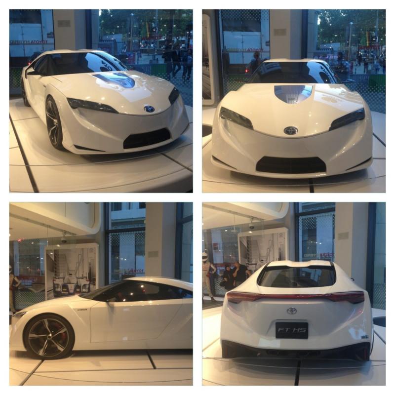 Toyota FT-HS Hybrid launched in Paris