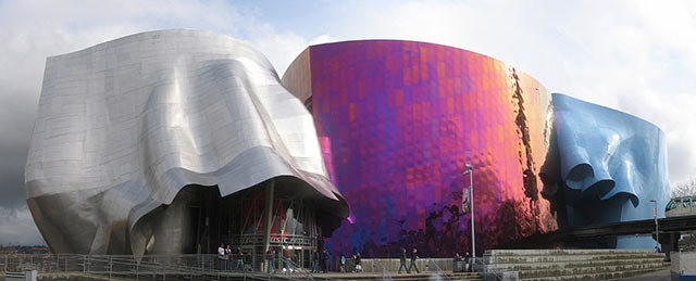 Amazing Buildings - Experience Music Project (Seattle, Washington, USA)