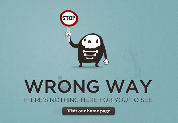  3 - 404 Error Pages Designs